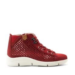 Dromedaris Victoria Perforated Leather Summer Bootie