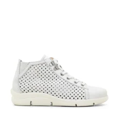 Dromedaris Victoria Perforated Leather Summer Bootie