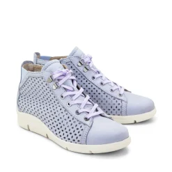 Dromedaris Victoria Perforated Leather Summer Bootie