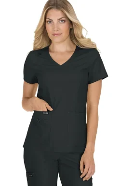 koi Basics Becca Women's 4-Pocket Stretch Scrub Top