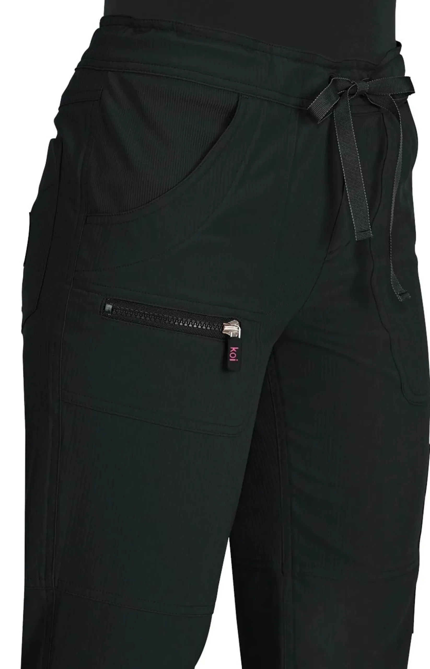 koi Lite Peace Women's 6-Pocket Stretch Scrub Pants