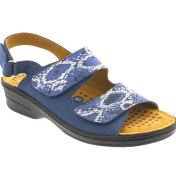 Sanosan Jayne Nubuck and Leather Sandal - CLOSEOUT