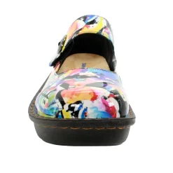 Sanosan Julia Comfort Mary-Jane Clogs in Splash Petal